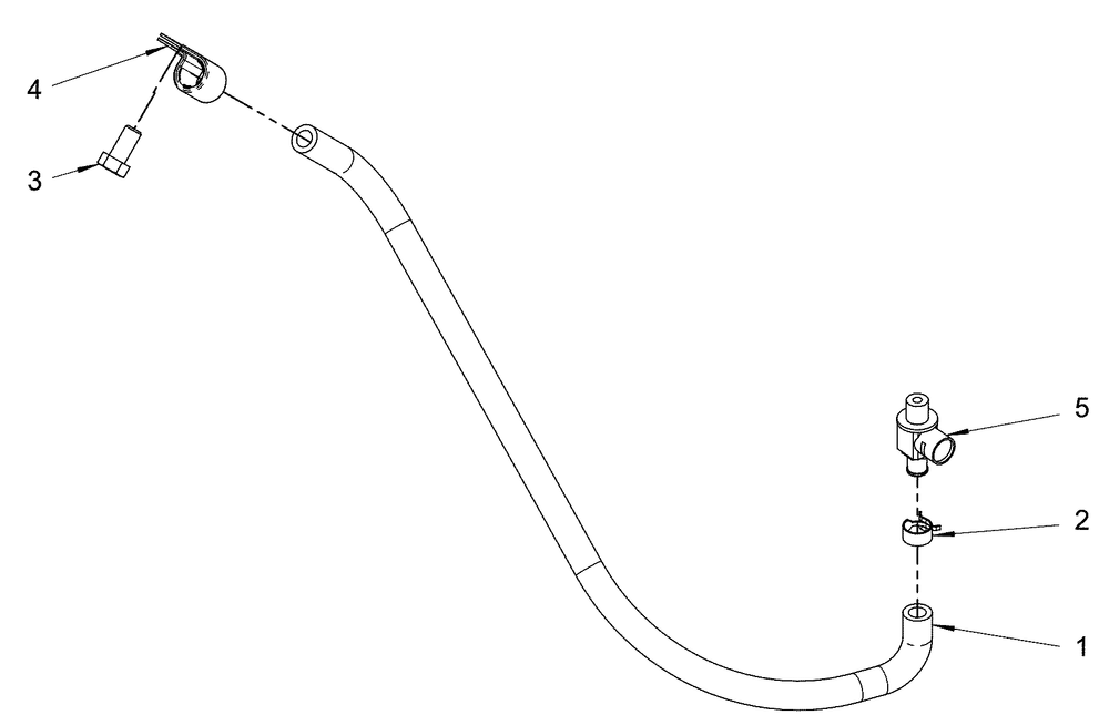Engine Group - Oil Drain Diagram and Parts List for 076160-05  Briggs and Stratton Generator